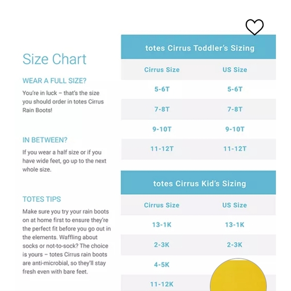 Totes Kids Everywear Charley Tall Rain Boot - Picture 11 of 11